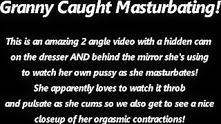 Hidden Camera Captures Intense Orgasm With Pulsating Contractions!