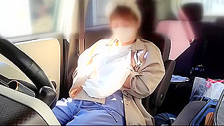 Caught Red-Handed - Spying On A Horny Babe Masturbating In Her Car