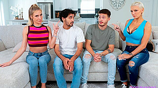 Nasty MILF Swap Fuck Fest With Rough Doggystyle Pounding And Moaning