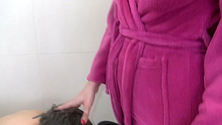 pee drinking slave