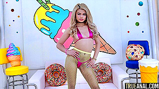 Pawg Anal Slut Begs For Rough Dp Gaping & Squealing As She Twerk-Fucks A Huge Cock