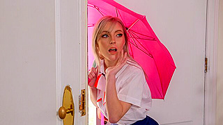 Curious Petite Snooper Caught By Massive Dom Who Teaches Her A Rough, Wet Lesson