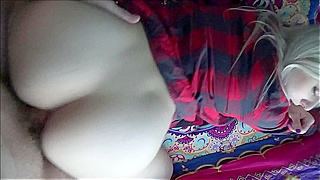 Sexy Teen Slut Fucks Guy Mercilessly After Her Tiring Shift Ending