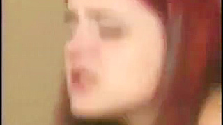 Redhead midget wife drilled with a dark jock