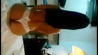 I having the time of my life with sexy Latina trollop in my hotel room