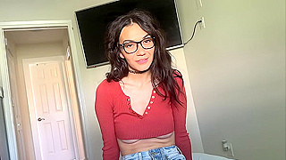 Naughty Stepsister Begging For Cock In Filthy Favor-Fucking Session