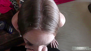 Blonde Teen Seduces Stepdad Into Taboo Affair With Sultry Moves