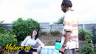 Slutty Brunette Gets Fucked Doggystyle By Bbc, Intense Pussy Licking And Cumshot