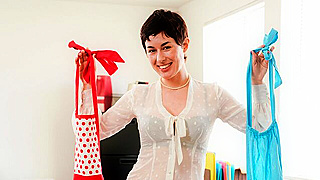 Horny Housewife Sucks Banker’s Cock To Secure Loan For Her Sizzling Apron Business