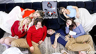 Mind-Fucking Moms’ Taboo Fantasies – Lust-Crazed Stepson Orgy Unleashed