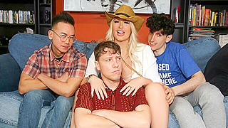 Busty MILFs with Huge Tits Getting Pounded and Moaning Like Sluts