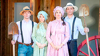 Amish Moms Surprise Their City Stepsons With Filthy Lessons In Country Lust