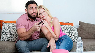 Stepdaughter Shares Her Boyfriend’s Thick Cock With Jealous Mom In A Filthy Threesome