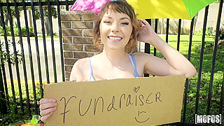 Amateur Gets Completely Shaved & Fucked In Public By Strangers – Unbelievably Hot & Raw!